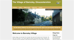 Desktop Screenshot of barnsleyvillage.co.uk