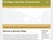 Tablet Screenshot of barnsleyvillage.co.uk